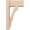 Ekena Millwork 6-in W x 12-in D x 20-in H Balboa Block Rough Cedar Woodgrain TimberThane Outlooker, Primed Tan OUTUR060X12X20BOA44RCPR - alternate 6